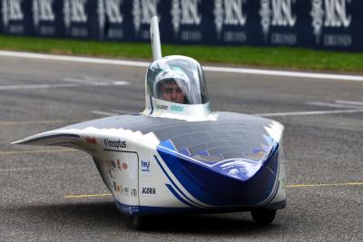 Circuit atmosphere - Solar powered vehicle. Formula 1 World Championship, Rd 13, Belgian Grand Prix, Spa Francorchamps,