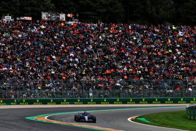 Alexander Albon (THA ) Williams Racing FW45. Kejuaraan Dunia Formula 1, Rd 13, Grand Prix Belgia, Francorchamps Spa,