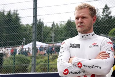 Kevin Magnussen (DEN) Haas F1 Team on the grid. Formula 1 World Championship, Rd 13, Belgian Grand Prix, Spa