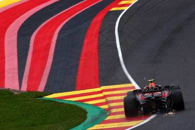 Sergio Perez (MEX) Red Bull Racing RB19. Formula 1 World Championship, Rd 13, Belgian Grand Prix, Spa Francorchamps,