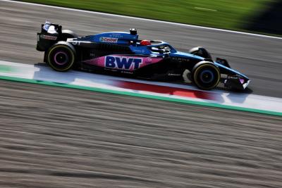 Esteban Ocon (FRA) Alpine F1 Team A523. Formula 1 World Championship, Rd 15, Italian Grand Prix, Monza, Italy, Practice