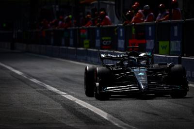 George Russell (GBR), Kejuaraan Dunia Formula 1 Mercedes AMG F1, Rd 15, Grand Prix Italia, Monza, Italia, Kualifikasi