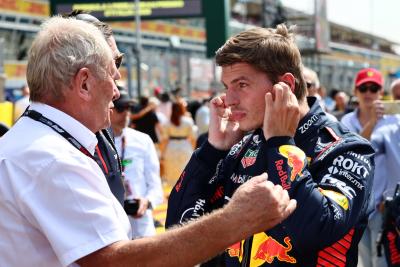 (L to R): Dr Helmut Marko (AUT) Red Bull Motorsport Consultant on the grid with Dr Helmut Marko (AUT) Red Bull Motorsport