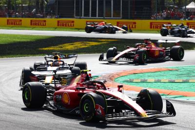 Carlos Sainz Jr (ESP) Ferrari SF-23. Formula 1 World Championship, Rd 15, Italian Grand Prix, Monza, Italy, Race Day.-