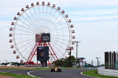 Lando Norris (GBR) McLaren MCL60. Formula 1 World Championship, Rd 17, Japanese Grand Prix, Suzuka, Japan, Practice