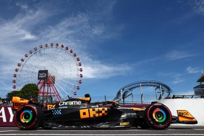 Oscar Piastri (AUS) McLaren MCL60. Formula 1 World Championship, Rd 17, Japanese Grand Prix, Suzuka, Japan, Qualifying