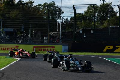 George Russell (GBR) Mercedes AMG F1 W14. Formula 1 World Championship, Rd 17, Japanese Grand Prix, Suzuka, Japan, Race