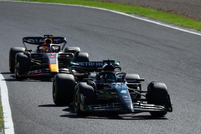 George Russell (GBR) Mercedes AMG F1 W14. Formula 1 World Championship, Rd 17, Japanese Grand Prix, Suzuka, Japan, Race