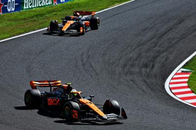 Lando Norris (GBR) McLaren MCL60. Formula 1 World Championship, Rd 17, Japanese Grand Prix, Suzuka, Japan, Race Day. -