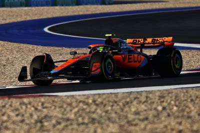 Lando Norris (GBR) McLaren MCL60. Formula 1 World Championship, Rd 18, Qatar Grand Prix, Doha, Qatar, Sprint Day.-