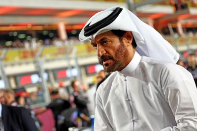 Mohammed Bin Sulayem (UAE) FIA President on the grid. Formula 1 World Championship, Rd 18, Qatar Grand Prix, Doha, Qatar,