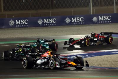 Sergio Perez (MEX) Red Bull Racing RB19. Formula 1 World Championship, Rd 18, Qatar Grand Prix, Doha, Qatar, Sprint