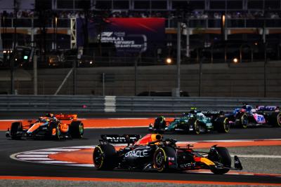 Max Verstappen (NLD) Red Bull Racing RB19. Formula 1 World Championship, Rd 18, Qatar Grand Prix, Doha, Qatar, Race