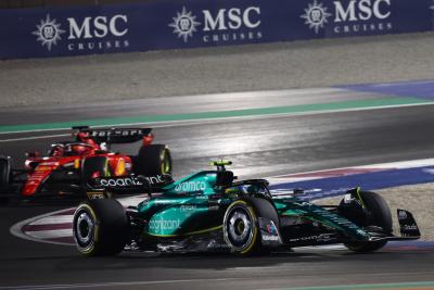 Fernando Alonso (ESP) Aston Martin F1 Team AMR23. Formula 1 World Championship, Rd 18, Qatar Grand Prix, Doha, Qatar, Race