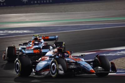 Alexander Albon (THA) Williams Racing FW45. Formula 1 World Championship, Rd 18, Qatar Grand Prix, Doha, Qatar, Race