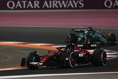 Valtteri Bottas (FIN) Alfa Romeo F1 Team C43. Formula 1 World Championship, Rd 18, Qatar Grand Prix, Doha, Qatar, Race