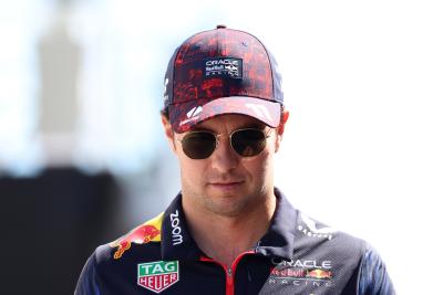Sergio Perez (MEX ) Red Bull Racing.Kejuaraan Dunia Formula 1, Rd 19, Grand Prix Amerika Serikat, Austin, Texas, AS,