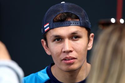 Alexander Albon (THA ) Williams Racing.Kejuaraan Dunia Formula 1, Rd 19, Grand Prix Amerika Serikat, Austin, Texas, AS,