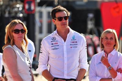 (L to R): Penni Thow (CDN) Copper Founding Partner and President / Project 44 Business Management with Toto Wolff (GER)