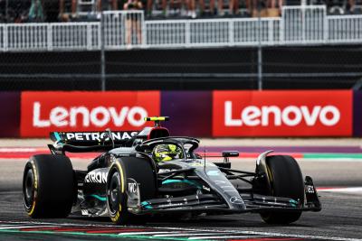 Lewis Hamilton (GBR) Mercedes AMG F1 W14. Formula 1 World Championship, Rd 19, United States Grand Prix, Austin, Texas,