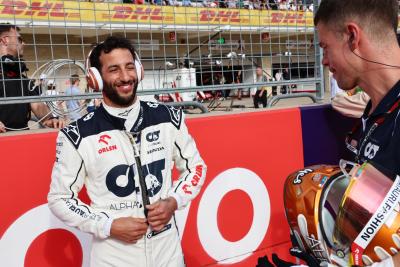 Daniel Ricciardo (AUS) AlphaTauri on the grid. Formula 1 World Championship, Rd 19, United States Grand Prix, Austin,