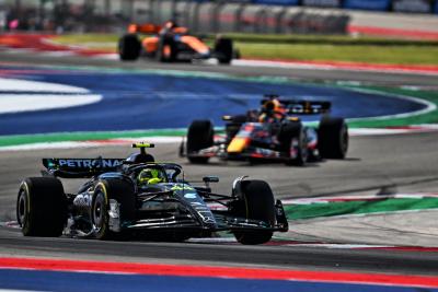 Lewis Hamilton (GBR) Mercedes AMG F1 W14. Formula 1 World Championship, Rd 19, United States Grand Prix, Austin, Texas,