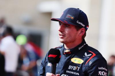 Max Verstappen (NLD) Red Bull Racing in parc ferme. Formula 1 World Championship, Rd 19, United States Grand Prix, Austin,