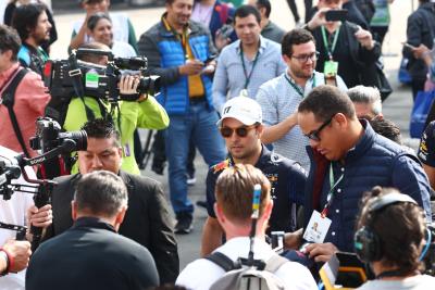 Sergio Perez (MEX) Red Bull Racing. Formula 1 World Championship, Rd 20, Mexican Grand Prix, Mexico City, Mexico, Practice