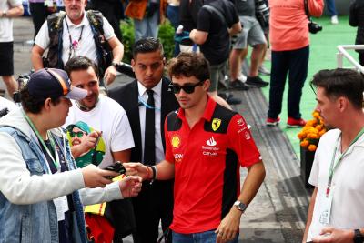 Charles Leclerc (MON) Ferrari. Formula 1 World Championship, Rd 20, Mexican Grand Prix, Mexico City, Mexico, Practice