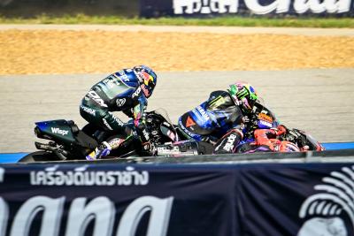 Franco Morbidelli, Miguel Oliveira, Maverick Vinales, balapan Tissot Sprint, MotoGP Thailand 28 Oktober
