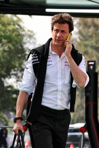 Toto Wolff (GER) Mercedes AMG F1 Shareholder and Executive Director. Formula 1 World Championship, Rd 20, Mexican Grand