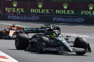 Lewis Hamilton (GBR) Mercedes AMG F1 W14. Kejuaraan Dunia Formula 1, Rd 20, Grand Prix Meksiko, Mexico City, Meksiko,