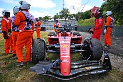 Charles Leclerc (MON) Ferrari SF-23 retired on the Formation Lap. Formula 1 World Championship, Rd 21, Brazilian Grand