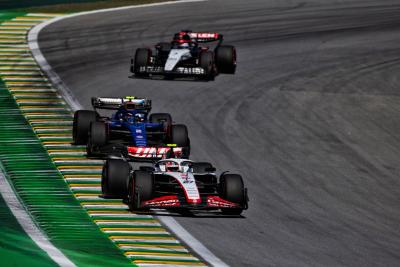 Nico Hulkenberg (GER) Haas VF-23. Formula 1 World Championship, Rd 21, Brazilian Grand Prix, Sao Paulo, Brazil, Race