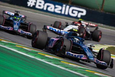 Pierre Gasly (FRA) Alpine F1 Team A523. Formula 1 World Championship, Rd 21, Brazilian Grand Prix, Sao Paulo, Brazil, Race
