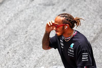 Lewis Hamilton (GBR) Mercedes AMG F1 on the drivers' parade. Formula 1 World Championship, Rd 21, Brazilian Grand Prix,