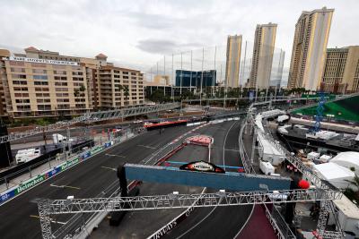 Circuit atmosphere - track detail. Formula 1 World Championship, Rd 22, Las Vegas Grand Prix, Las Vegas, Nevada, USA,