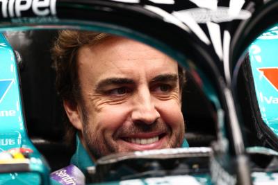 Fernando Alonso (ESP) Aston Martin F1 Team AMR23. Formula 1 World Championship, Rd 22, Las Vegas Grand Prix, Las Vegas,