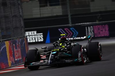 Lewis Hamilton (GBR), Mercedes AMG F1 Formula 1 World Championship, Rd 22, Las Vegas Grand Prix, Las Vegas, Nevada, USA,
