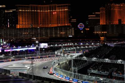 Carlos Sainz Jr (ESP) Ferrari SF-23. Formula 1 World Championship, Rd 22, Las Vegas Grand Prix, Las Vegas, Nevada, USA,