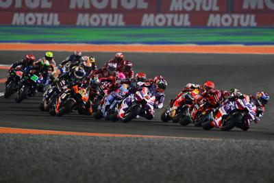 2023 Qatar MotoGP Lusail Sprint Race Results MotoGP Crash