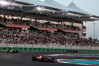 Carlos Sainz Jr (ESP) Ferrari SF-23. Formula 1 World Championship, Rd 23, Abu Dhabi Grand Prix, Yas Marina Circuit, Abu