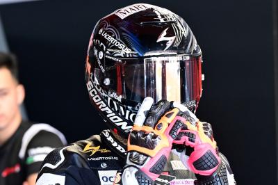 Aron Canet, Moto2, Valencia test 27 November