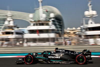 Frederik Vesti (DEN) Mercedes AMG F1 W14 Test Driver. Formula 1 Testing, Yas Marina Circuit, Abu Dhabi, Tuesday.-