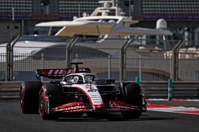 Oliver Bearman (GBR) Haas VF-23 Test Driver. Formula 1 Testing, Yas Marina Circuit, Abu Dhabi, Tuesday.-