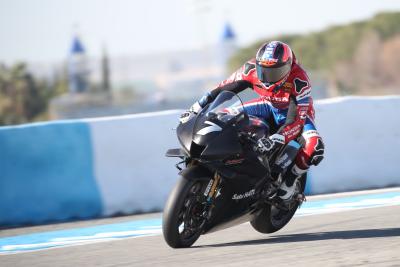 Iker Lecuona, Jerez WorldSBK test, 25 January