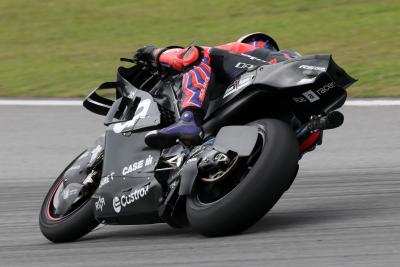 Lorenzo Savadori, Sepang MotoGP test, 3 February