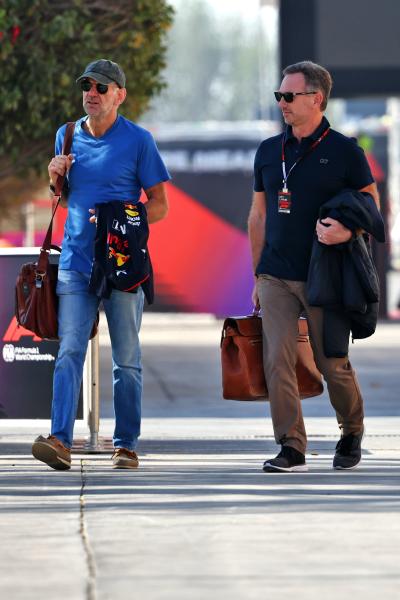 (L to R): Adrian Newey (GBR) Red Bull Racing Chief Technical Officer and Christian Horner (GBR) Red Bull Racing Team