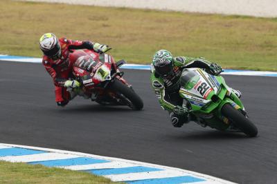 Alex Lowes, Race 2 Australian WorldSBK, 25 February