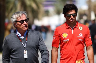 Carlos Sainz Senior and Carlos Sainz Jr (ESP), Scuderia Ferrari Formula 1 World Championship, Rd 1, Bahrain Grand Prix,